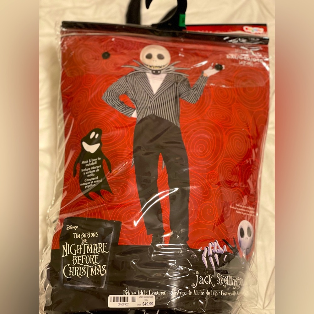 Nightmare Before Christmas Jack Skellington Costume